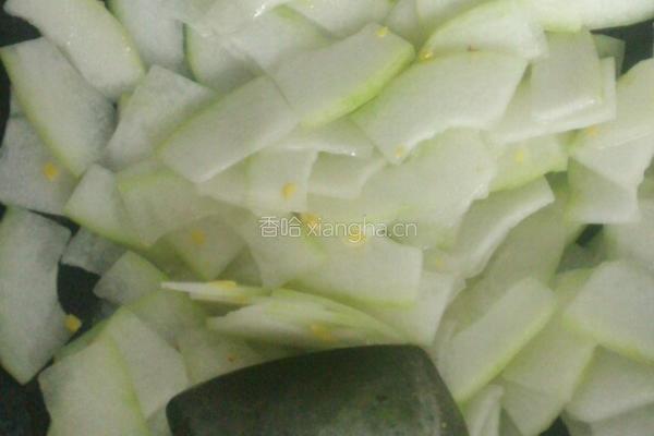 冬瓜炒肉的做法图解6