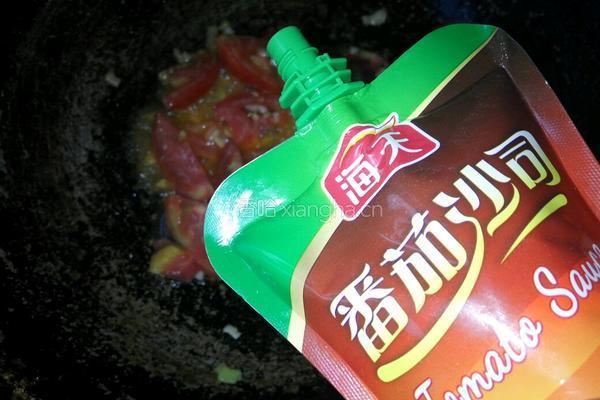 番茄菜花的做法图解5
