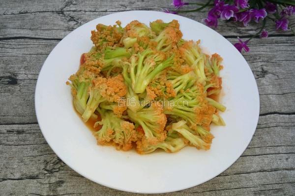 番茄菜花的做法图解8