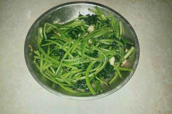 清炒红薯叶的做法图解5