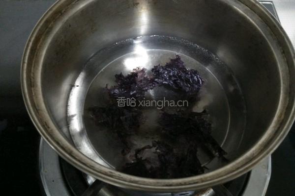 紫菜蛋汤的做法图解3
