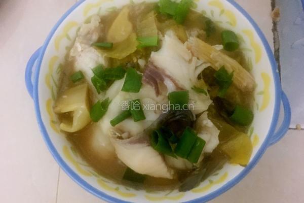 酸菜片片鱼的做法图解14