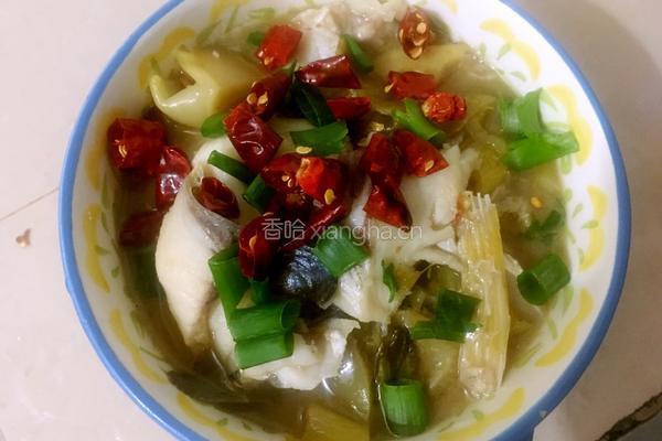 酸菜片片鱼的做法图解17
