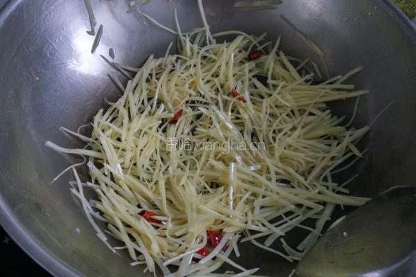 炒土豆丝的做法图解4
