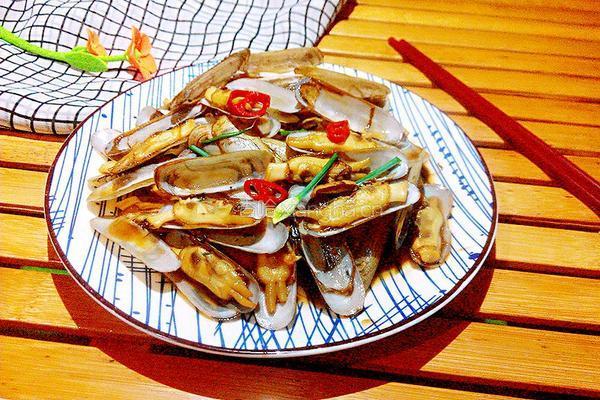 酱爆蛏子的做法图解7