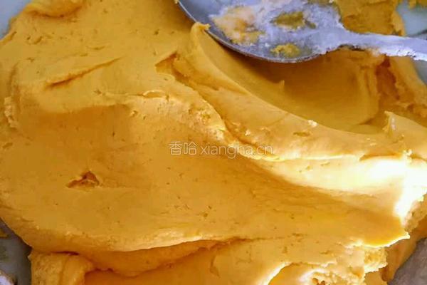 黑芝麻馅南瓜饼的做法图解5
