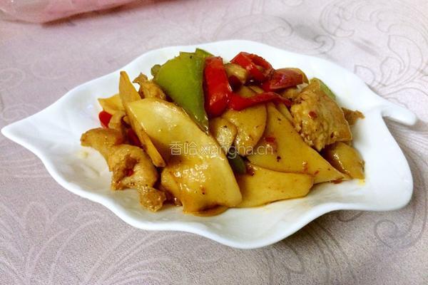 杏鲍菇炒肉片的做法图解10