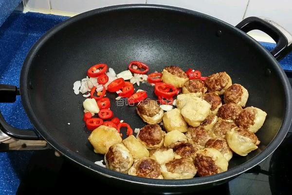 煎釀豆腐的做法图解6