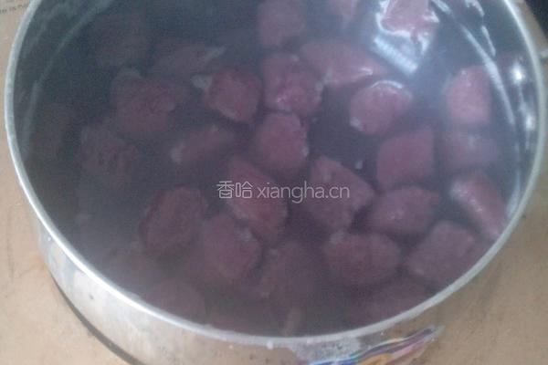 芋圆西米露的做法图解4
