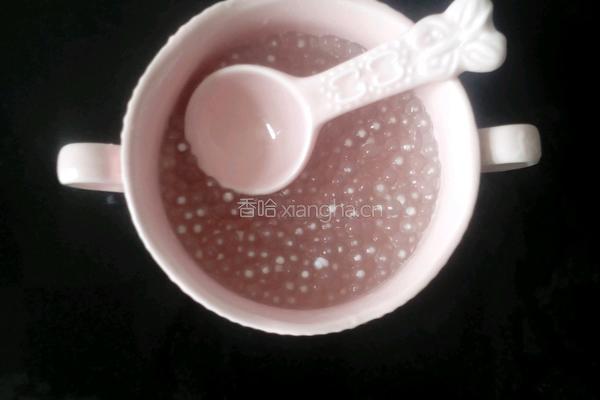芋圆西米露的做法图解7