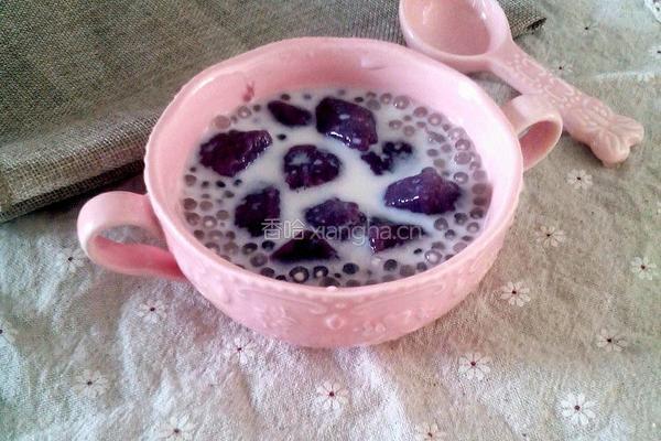 芋圆西米露的做法图解8
