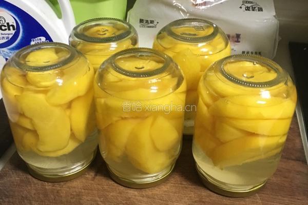 自制桃罐头的做法图解8