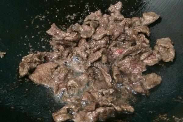 干煸牛肉的做法图解4