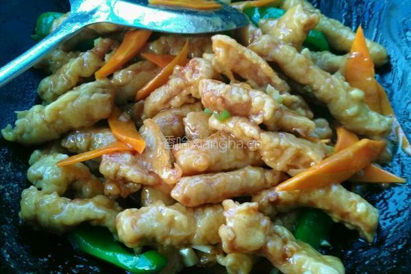溜肉段的做法图解12