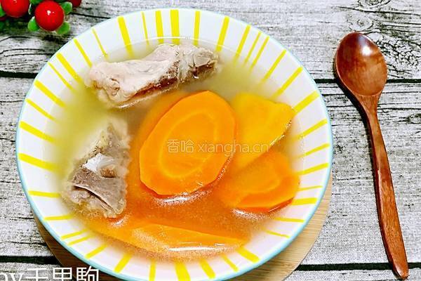 胡萝卜排骨汤的做法图解6