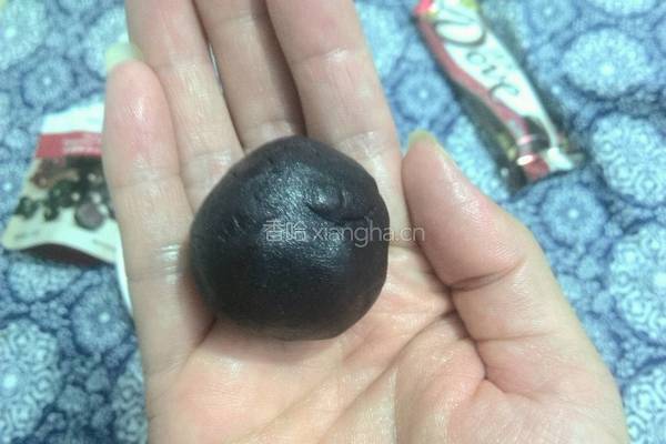 巧克力冰皮月饼的做法图解6