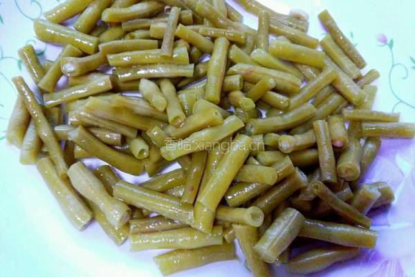 酸豆角炒鸡胗的做法图解8
