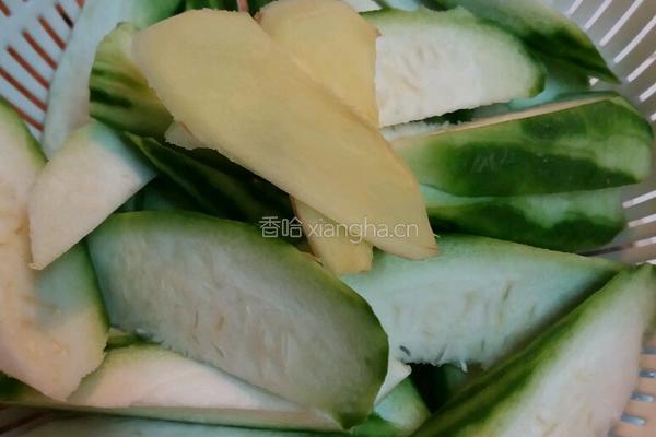 絲瓜浸雞的做法图解3