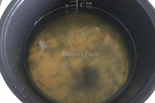 绿豆粥的做法图解4