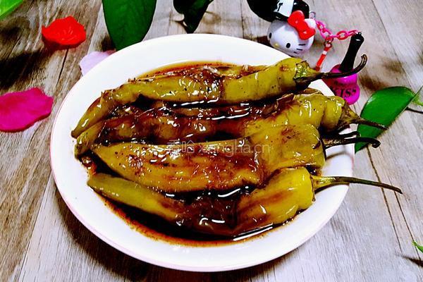 油焖尖椒的做法图解6