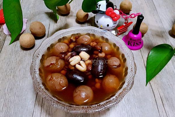 桂圆莲子红豆粥的做法图解4