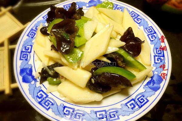 山药炒木耳的做法图解11