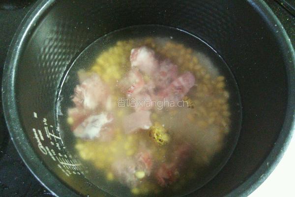 排骨黄豆粥的做法图解4
