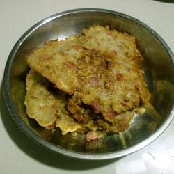 火腿菜脯粒鸡蛋饼的做法[图]