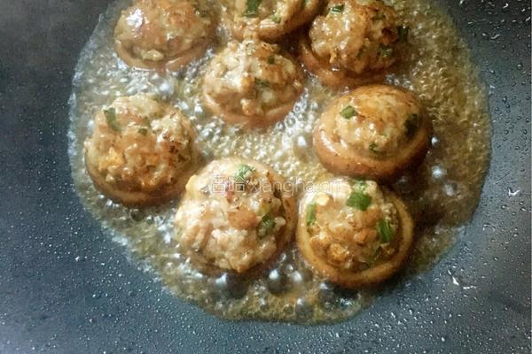 香菇塞肉的做法图解9