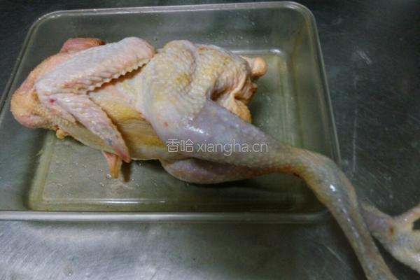 养生柴鸡的做法图解1