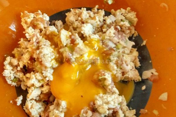 豆腐馅饼的做法图解1