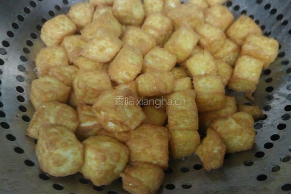 一品黄金豆腐的做法图解6
