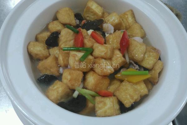 一品黄金豆腐的做法图解7