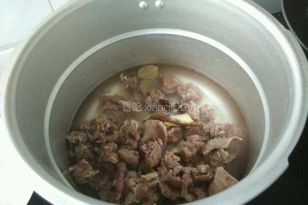 清炖牛腩的做法图解4