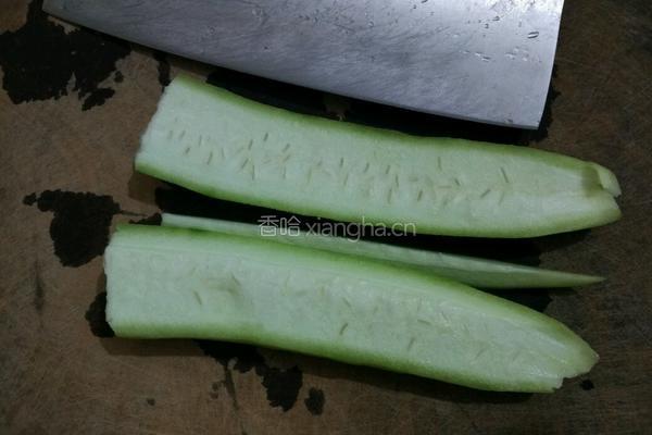 丝瓜煎饼的做法图解2