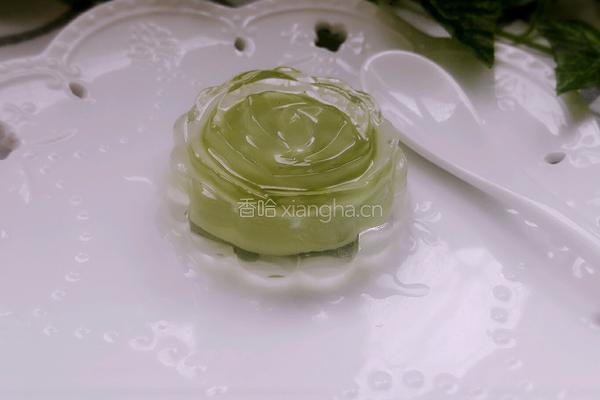 抹茶果冻的做法图解7
