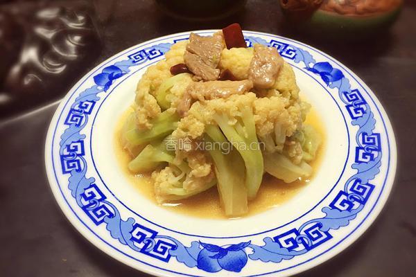 花菜炒肉的做法图解11