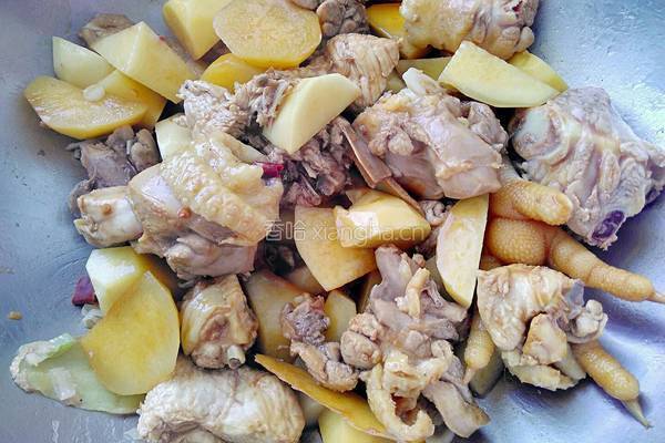 土豆炖鸡的做法图解10