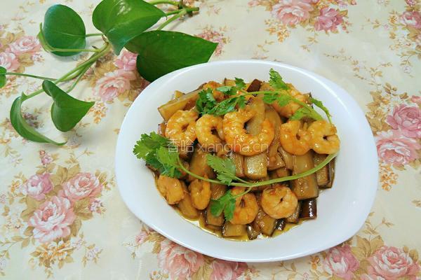 虾仁扒茄条的做法图解9
