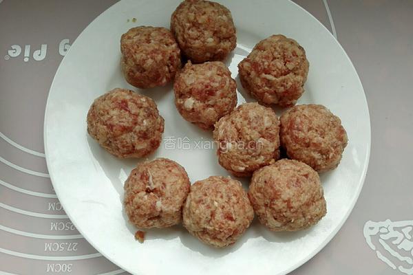 牛肉丸子的做法图解8