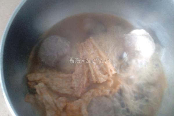 牛肉丸子汤的做法图解7