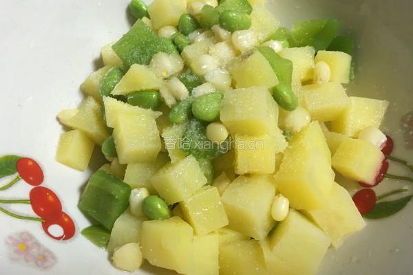 土豆色拉的做法图解6