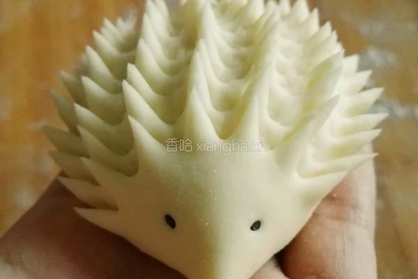 花样面食小刺猬的做法图解13