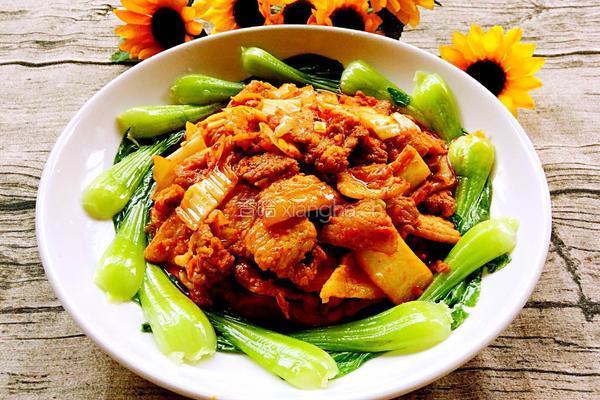 辣白菜炒五花肉的做法图解8