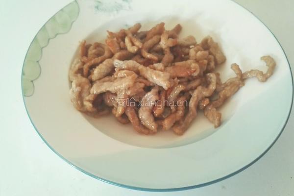 酸辣青椒肉丝的做法图解6