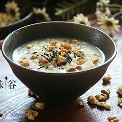 核桃芝麻燕麦粥的做法[图]
