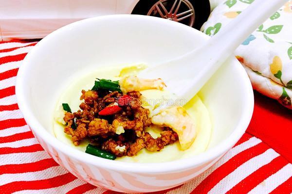 肉沫水蒸蛋的做法图解6