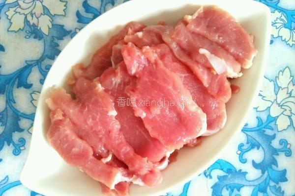 葱爆肉的做法图解2