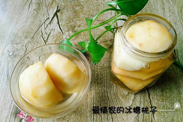 冰糖桃子