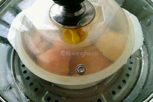 冰糖桃子的做法图解7